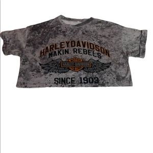 Harley Davidson Crop Top